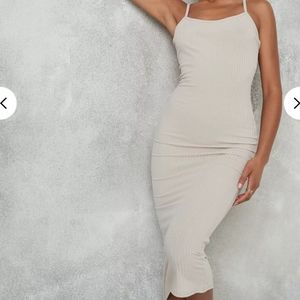 NWT Ribbed Fitted Dress